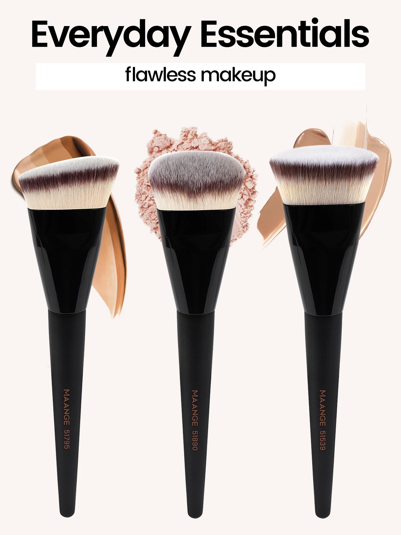 LuxeContour Trio Brushes