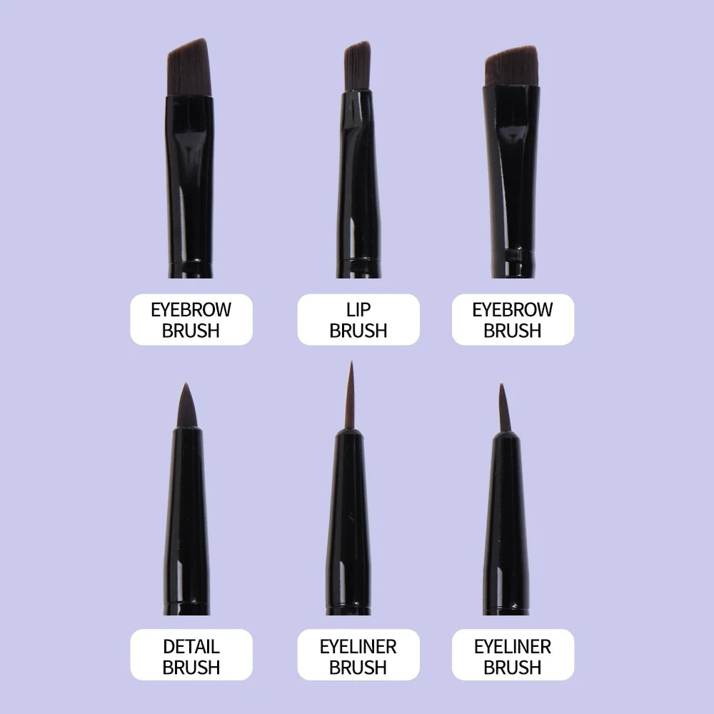 KDD Precision Eyebrow & Liner Brush Set