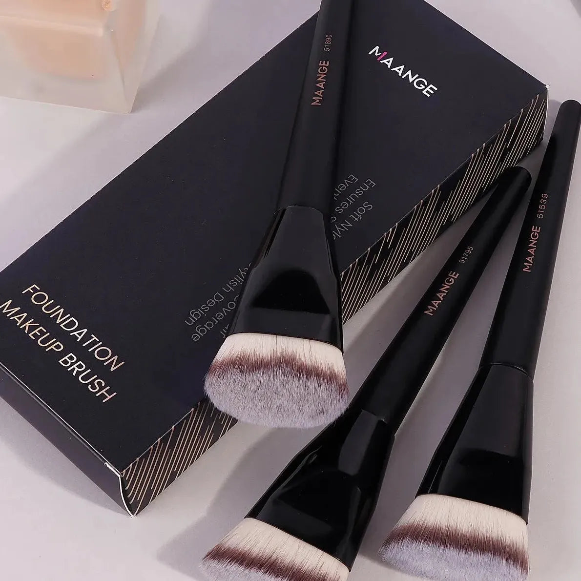 Luxe Emporium Black LuxeContour Trio Brushes LuxeContour Trio Brushes