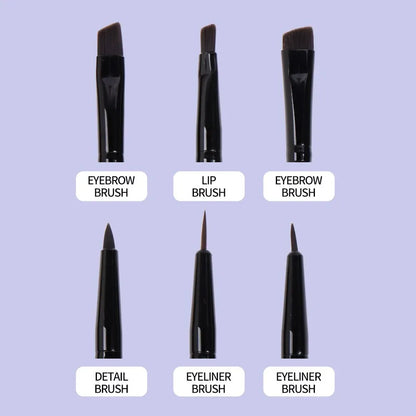 KDD Precision Eyebrow & Liner Brush Set